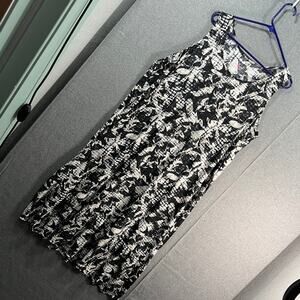 Breezies Lounge Blissful Breeze Ruffle Hem Dress Black Dat Size X-Large